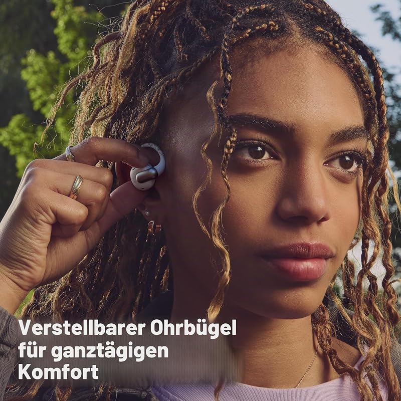 Sense Pro, True Wireless Open-Ear-Kopfhörer mit Ohrbügel - Grau
