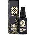 True Moringa Oil for Face, Body & Hair - 100% Pure Cold-Pressed Oil - Unrefined, Anti-aging, Reduce Wrinkles, Brightening Skin Tone, Minimize Age Spots - Vegan & Non-GMO (Peppermint, 30 ml)