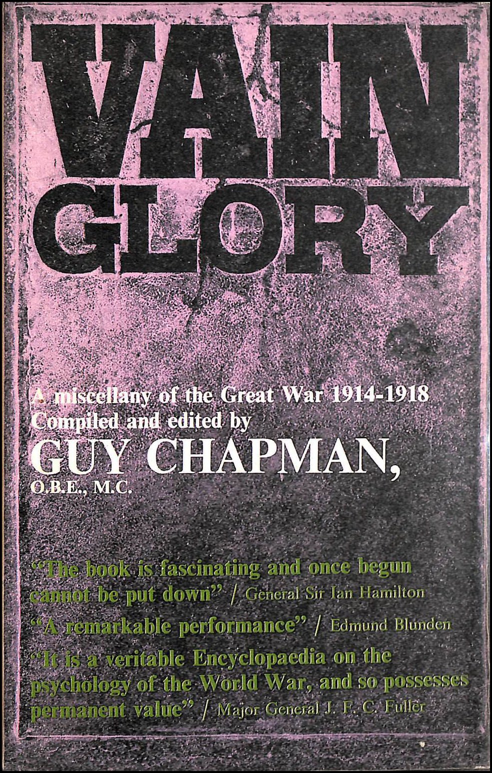 Vain Glory Guy Chapman 9780304925803 Amazon Com Books