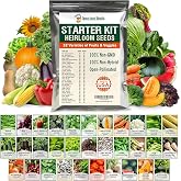 Vegetable &amp; Fruit Seeds, 32 Packs, Non-GMO, 15,000+ Seeds