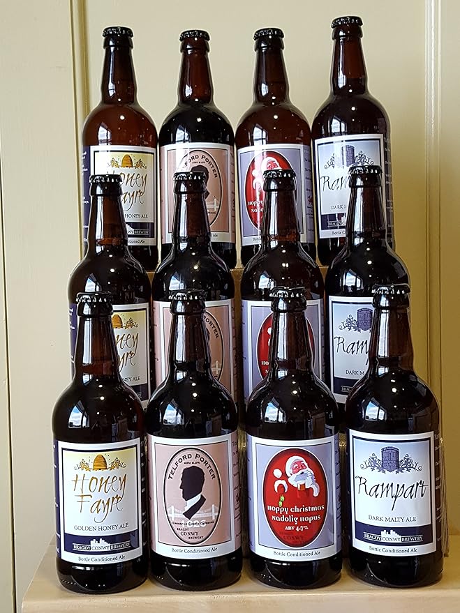 Real Ale Bottled Conditioned Ale Christmas Gift Set Amazon.co.uk
