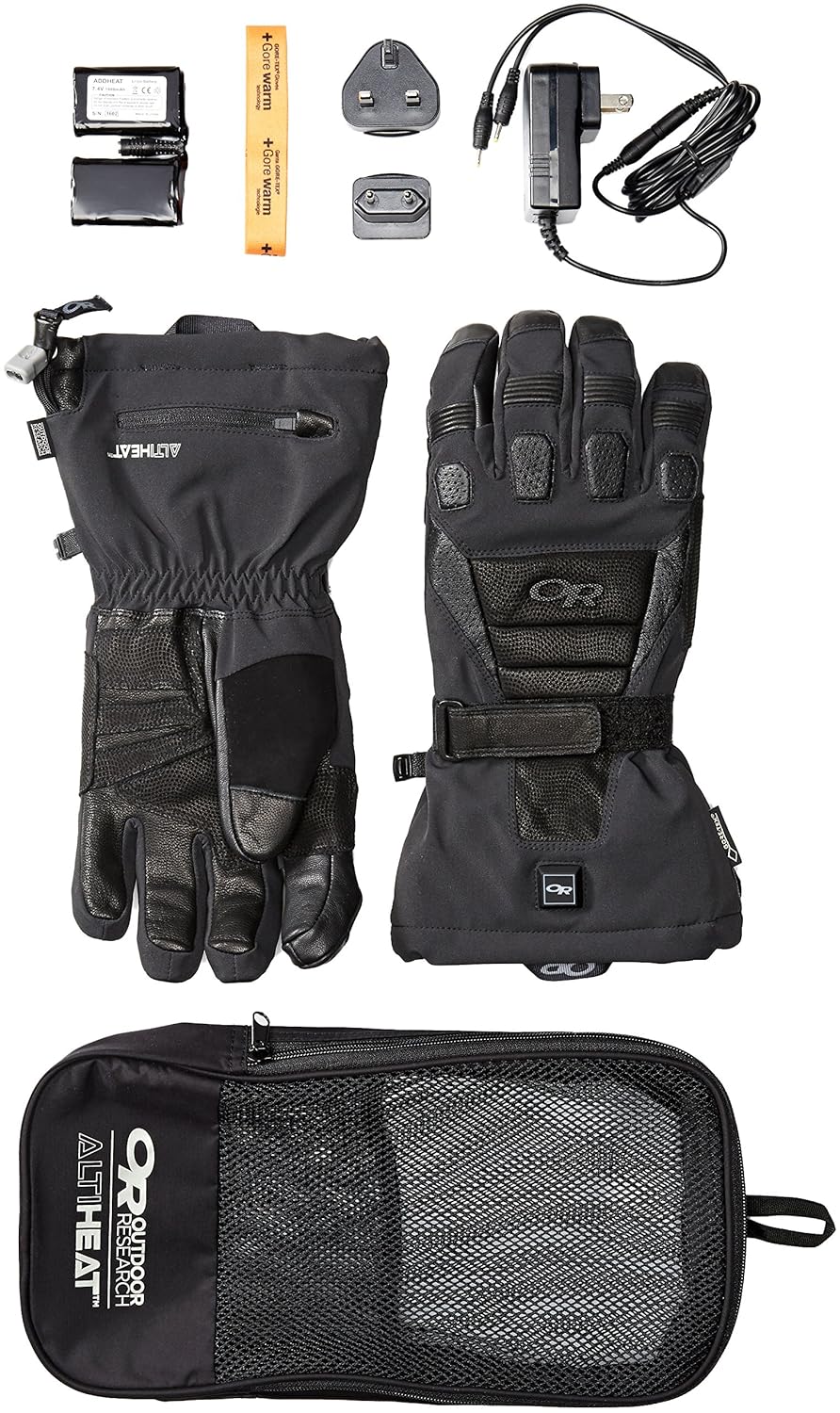outdoor research heated gloves