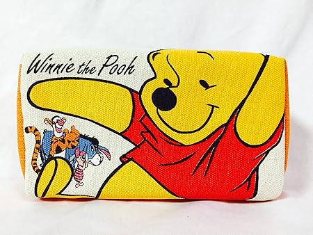 Amazon Co Jp プーさん プー キャンバス ポーチ 雑貨 化粧 コスメ メイク ディズニー ディズニーストア 限定 グッズ キャラクター おもちゃ