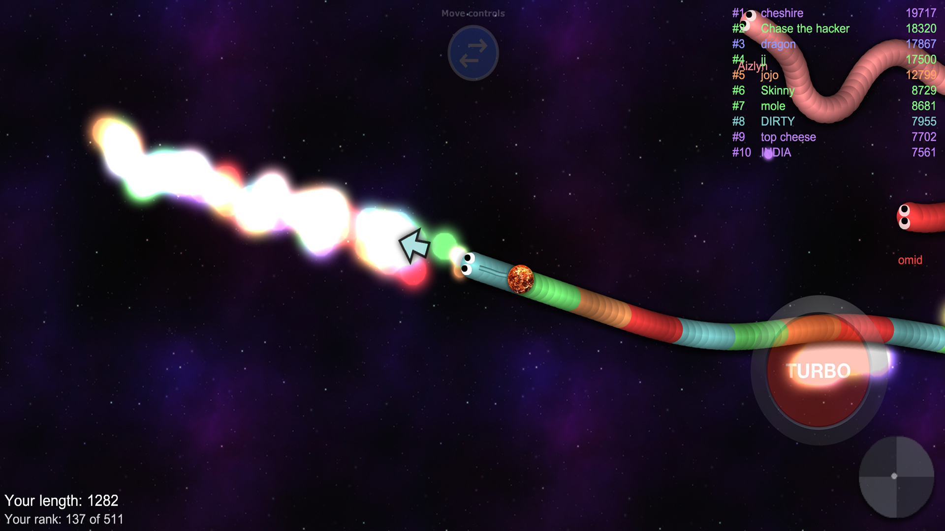 Slither Space Worm 3Amazon.itAppstore for Android