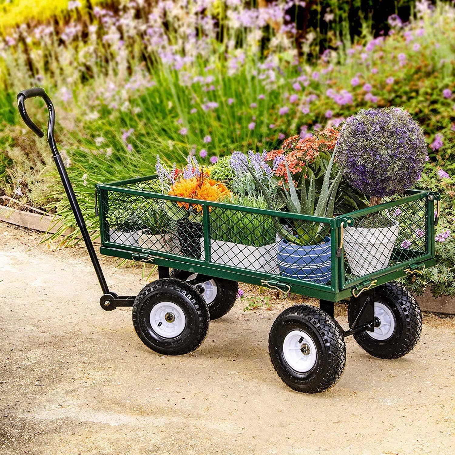 Patio, Lawn & Garden Carts & Wagons Green Bond Manufacturing 7576 4