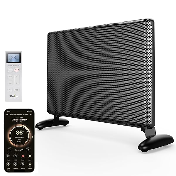 BALLU MICA INFRARED PANEL SPACE HEATER FOR LARGE...