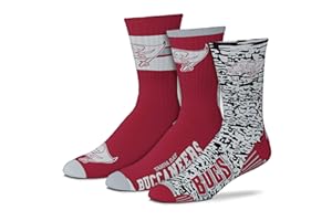 FBF Originals - Mens Stimulus Crew Length Team Football Socks - 3 Pack