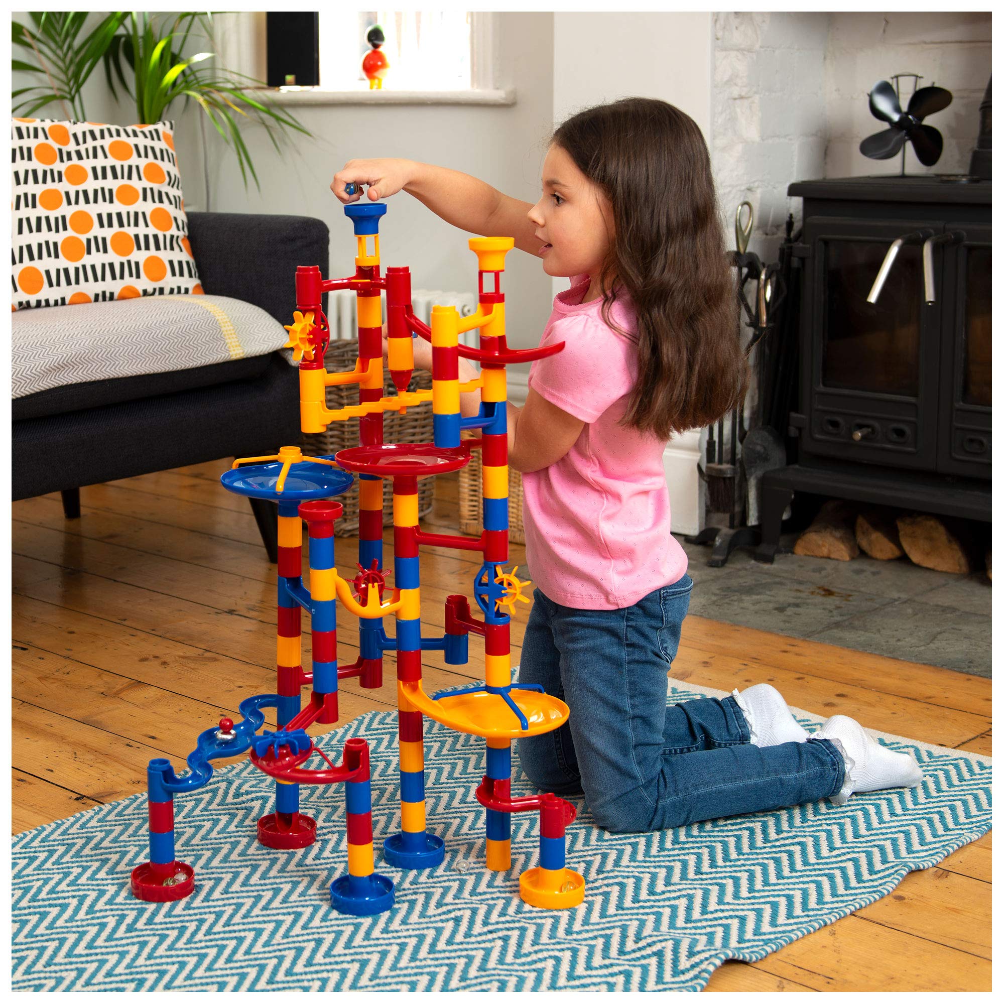 Galt Toys, Mega Marble Run, Construction Toy, Ages 4 Years Plus