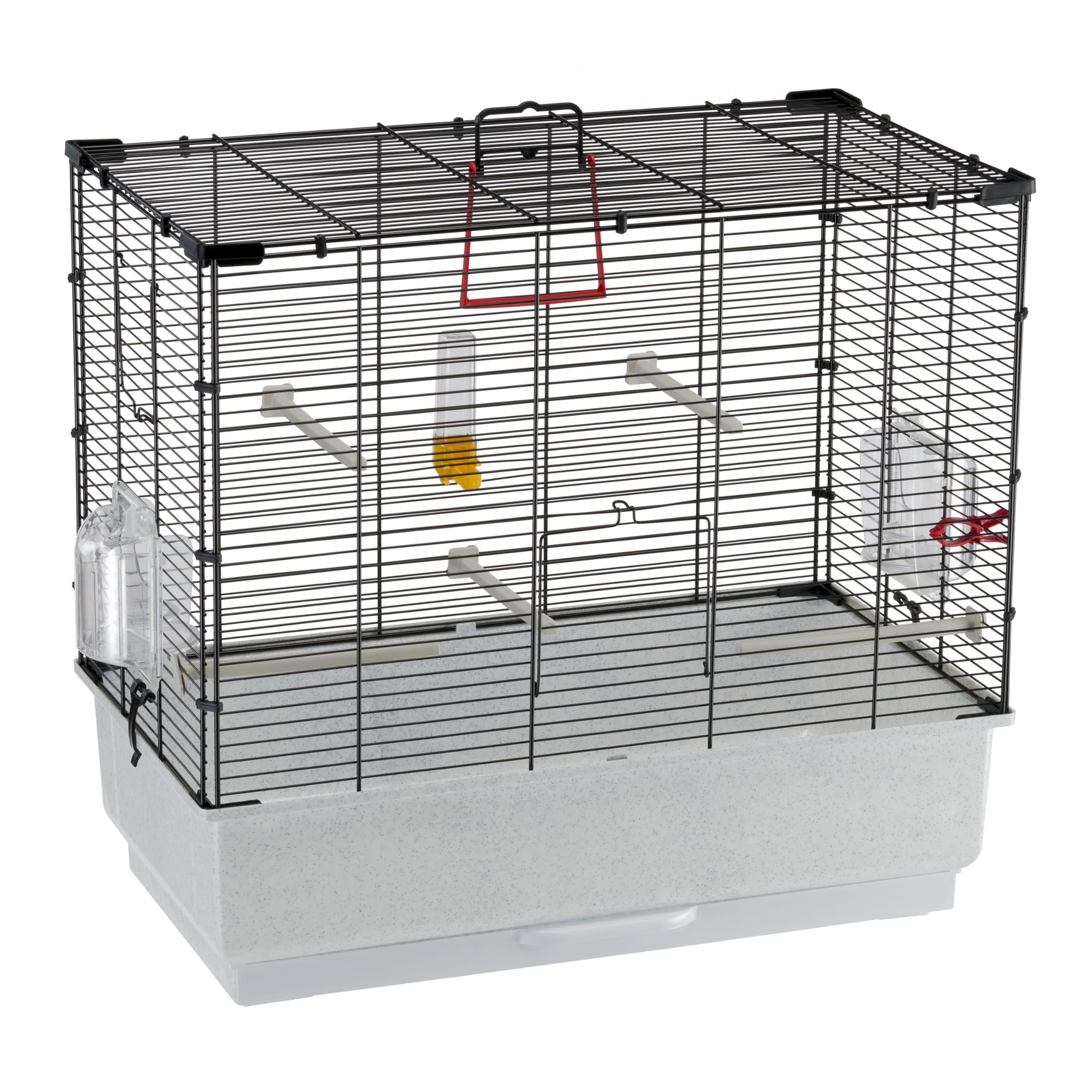 Ferplast Rekord 4 Bird Cage, 60 x 32.5 x 57.5 cm, Black
