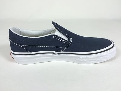 dark blue slip on vans