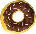 ZippyPaws ZP863 Jumbo Donutz Chocolate Squeak Toy, Brown