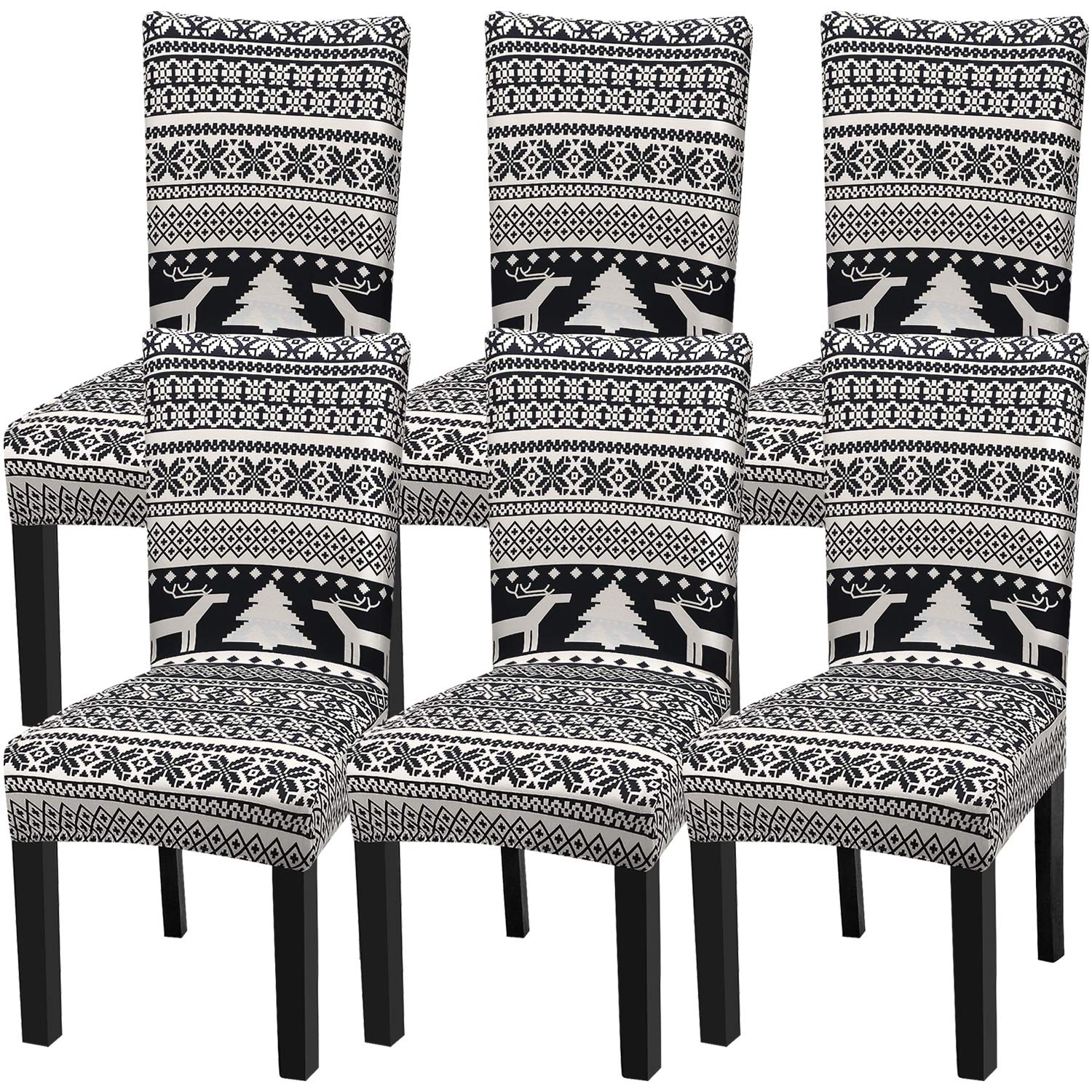 Best Short Dining Room Chair Slipcover Christmas