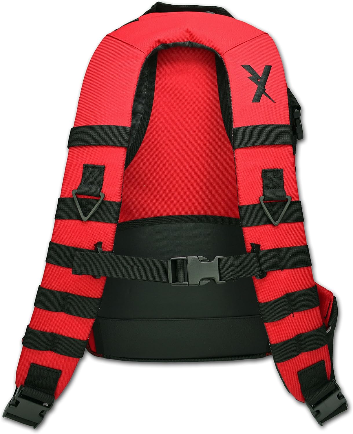 Lightning X Premium Stocked Tactical EMS/EMT Trauma First Aid Responder Medical Kit Backpack (Red w/Hydration Bladder): Health & Personal Care
