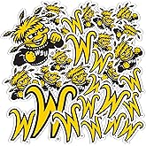 Desert Cactus Wichita State University Sticker WSU Shockers Sticker Vinyl Decals Laptop Water Bottle Car Scrapbook T1 (Type 1-1)