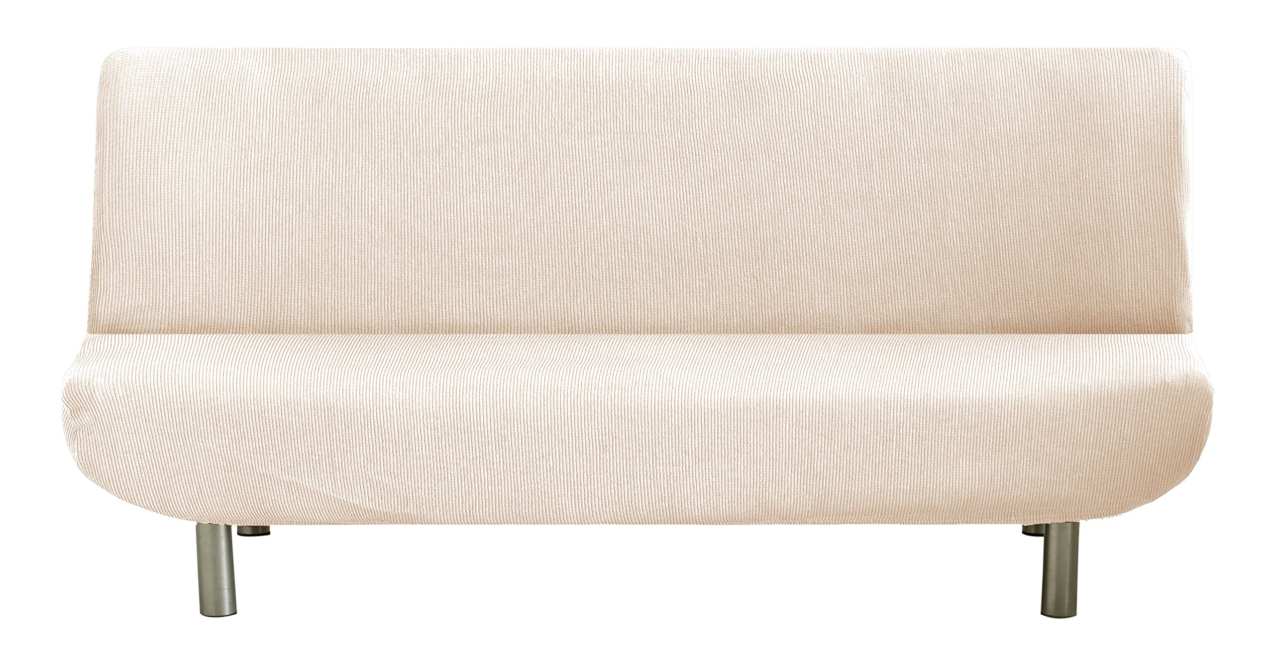 Eysa Ulises elastic clic clac sofa cover 3 seats colour 00-ecru, Polyester-Cotton, 37 x 5 x 29 cm, F735460CC