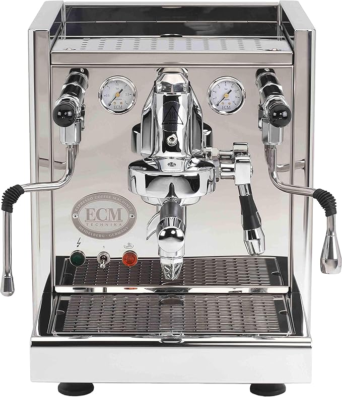 ECM Technika IV Espresso Machine with Water Tank, Polished Stainless