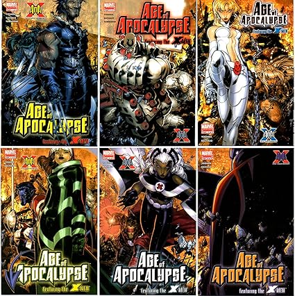 Amazon Com X Men Age Of Apocalypse 1 6 Complete Limited