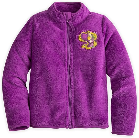 Disney Rapunzel Fleece Jacket for Girls Purple Clothing
