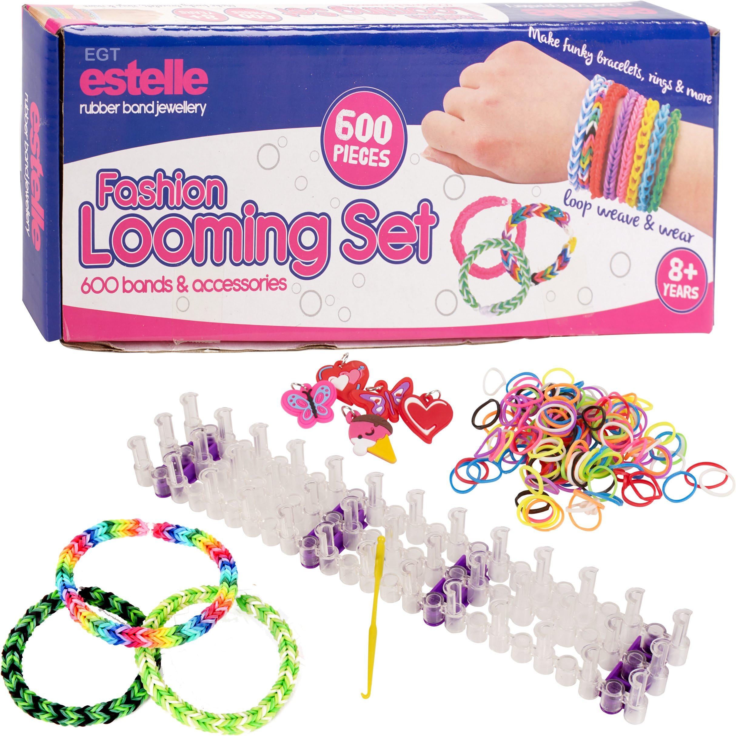 URBN Toys 600pc Estelle Fashion Looming Set Bands & Accesories