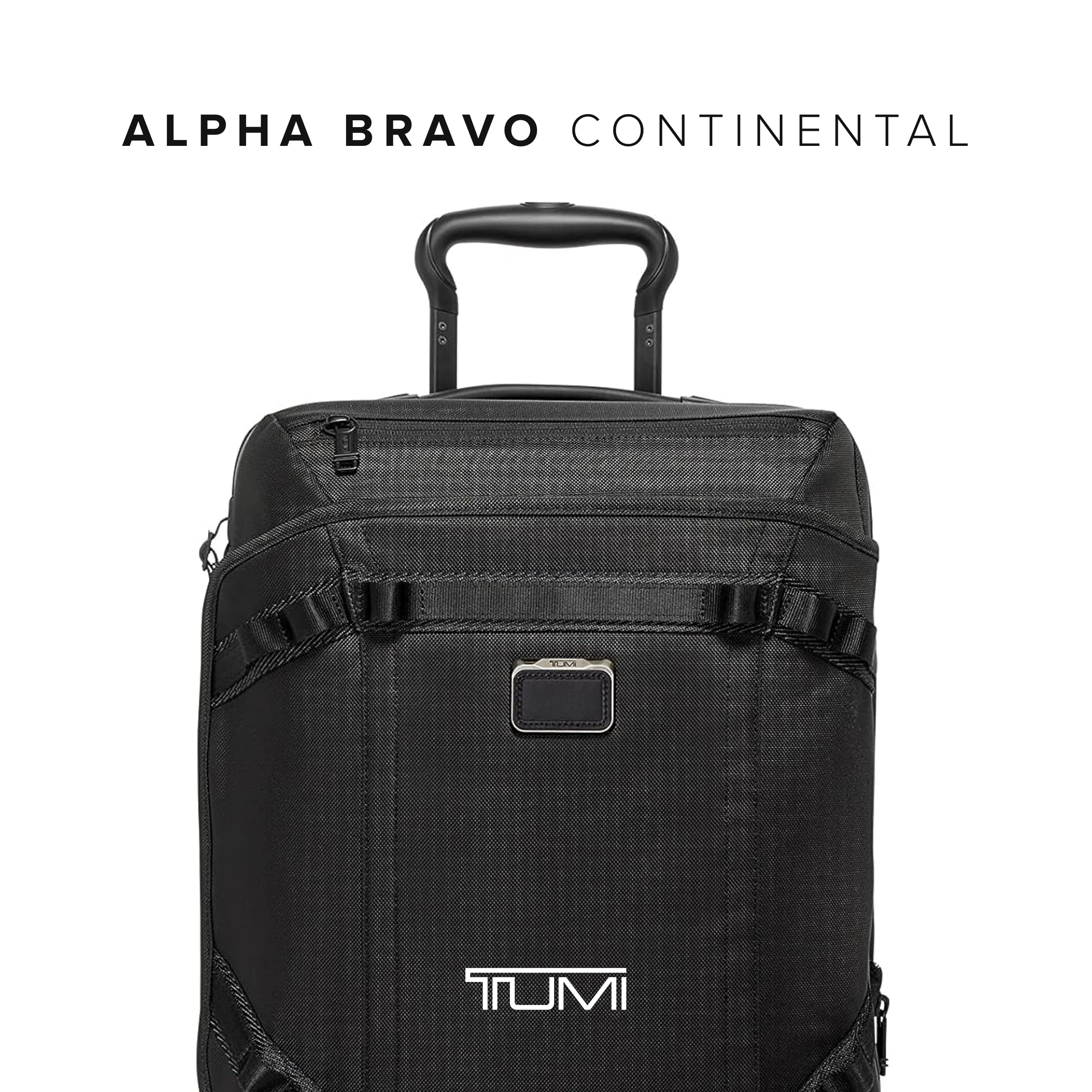 TUMI Alpha Bravo International Front Lid Expandable 4 Wheeled Carry-On - International Travel Luggage - 21.8