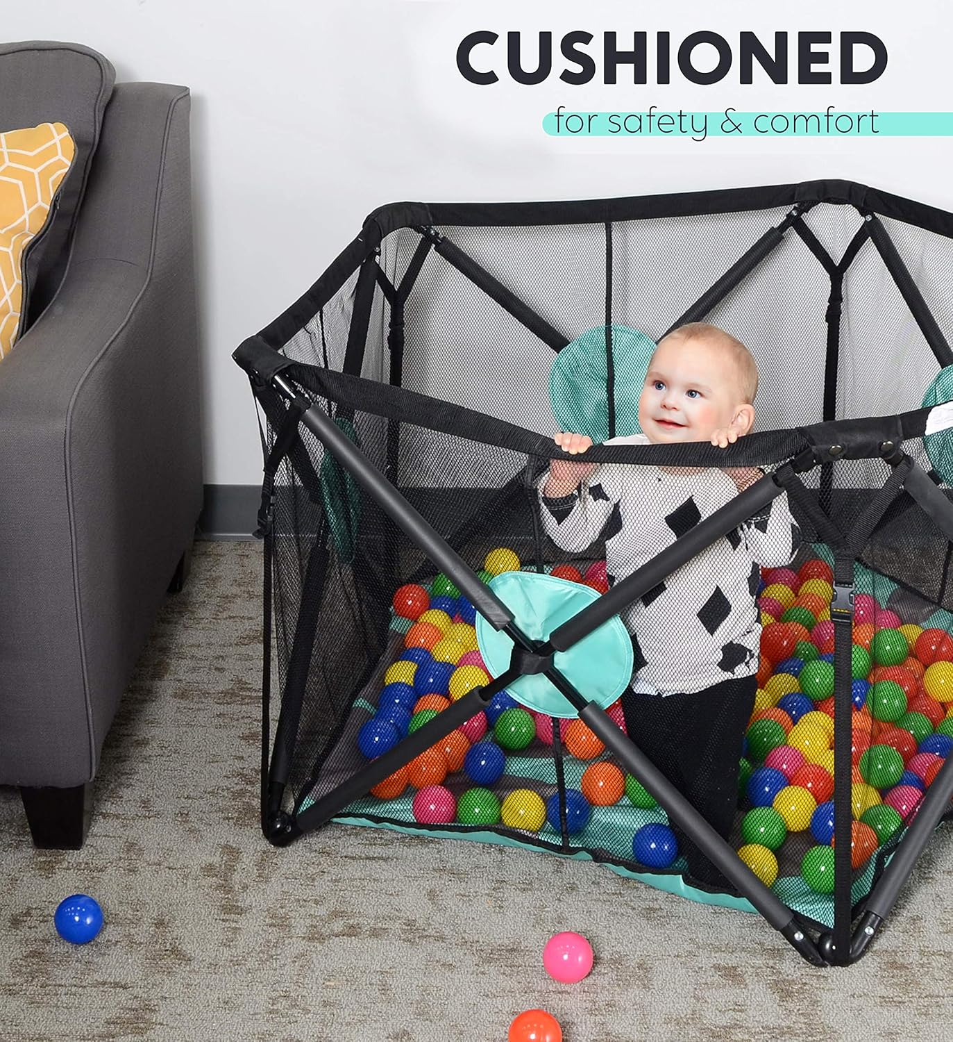 padded playpen