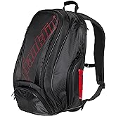 Franklin Sports Pickleball Bags - Deluxe Competition Pro Backpack for Gear + Equipment - Pickleball Bag for Men + Women - Holds Paddles, Balls + Accessories - Elite Nylon Fabric