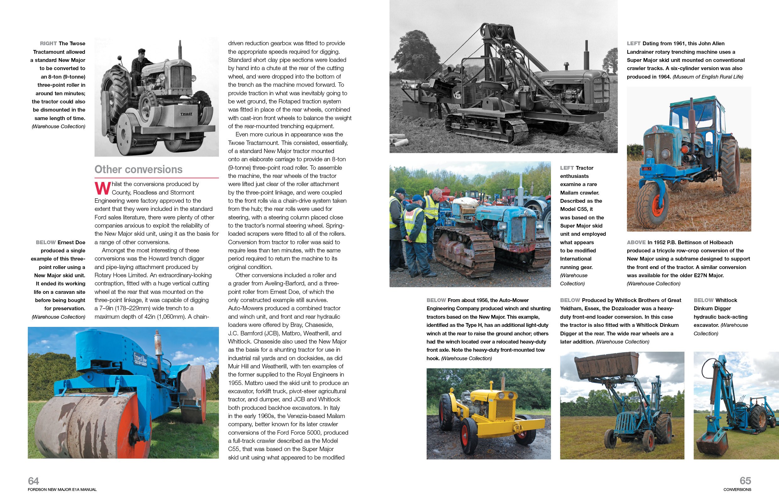Fordson New Major E1A Enthusiasts' Manual: An insight into the development,  engineering, production and uses of Dagenham's first all-new agricultural  ...