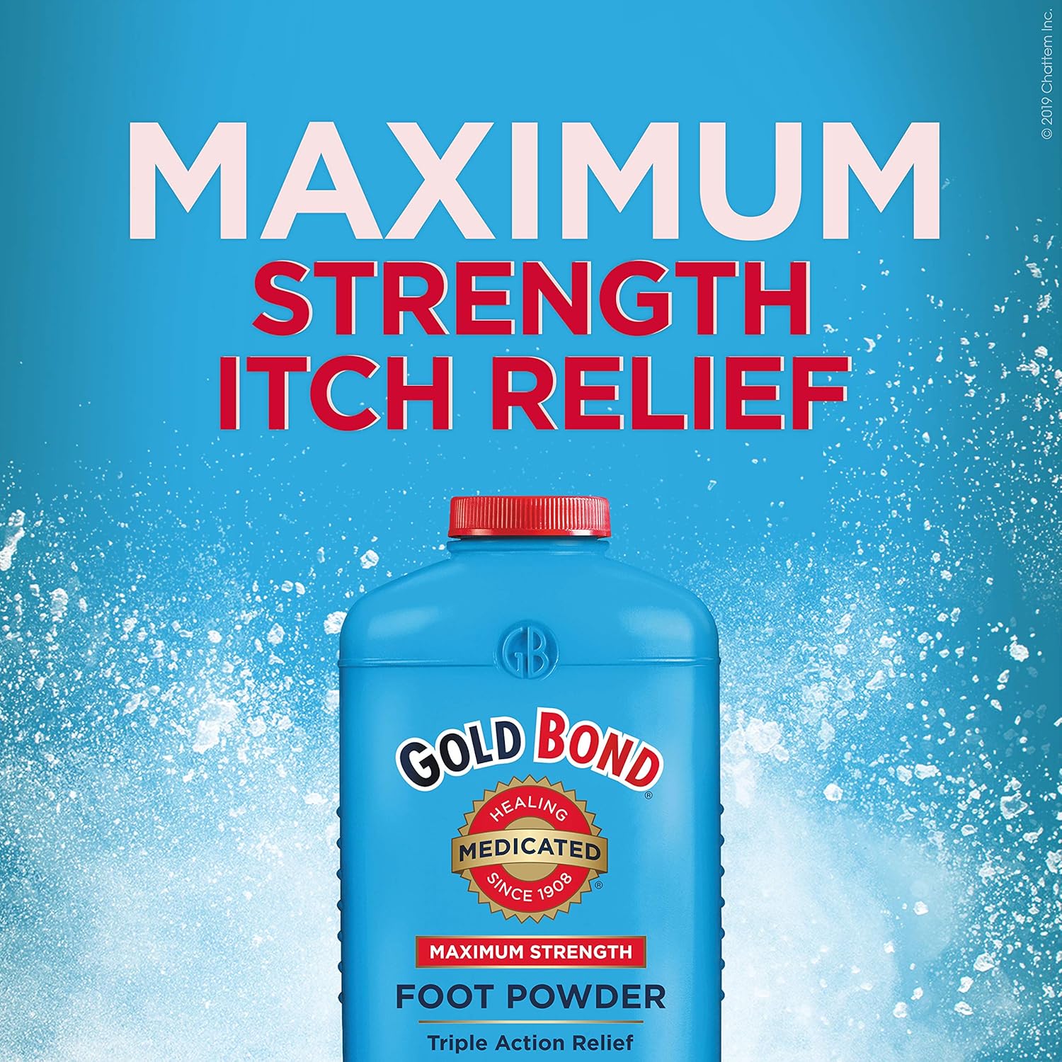 Gold Bond Maximum Strength Foot Powder 4 Ounce: Health & Personal Care