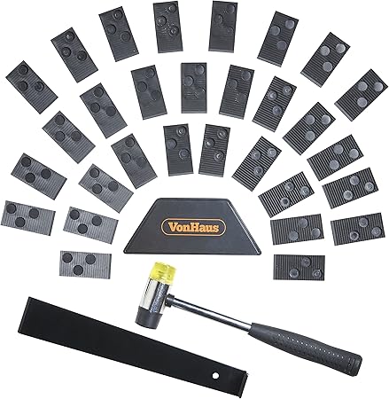 Vonhaus Laminate Wood Flooring Installation Kit With 30 Spacers