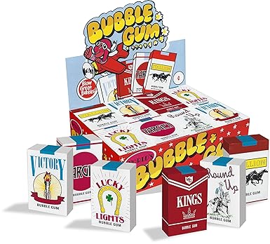 Amazon Com World Confections Bubble Gum Cigarettes 8 Piece Per Box 24 Count Chewing Gum Grocery Gourmet Food Amazon Com World Confections Bubble Gum Cigarettes 8 Piece Per Box 24 Count Chewing Gum Grocery Gourmet Food