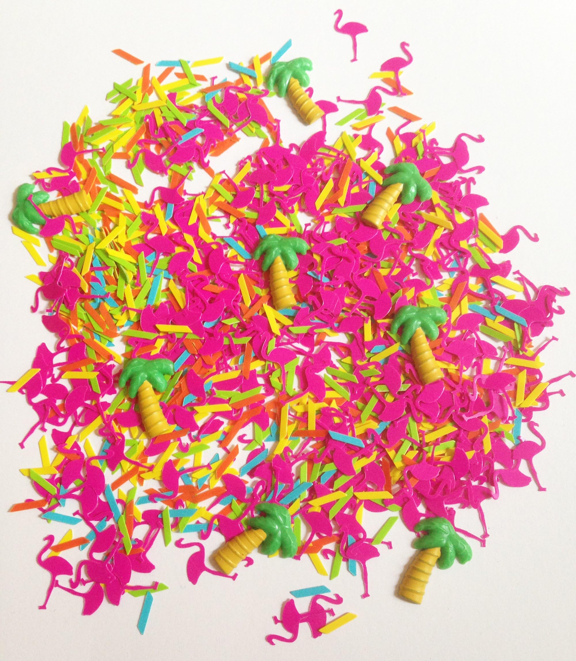 Paper Art 02-1043 Luau Party Confetti Plus Palm Tree Pieces, 28 g (1 oz.)