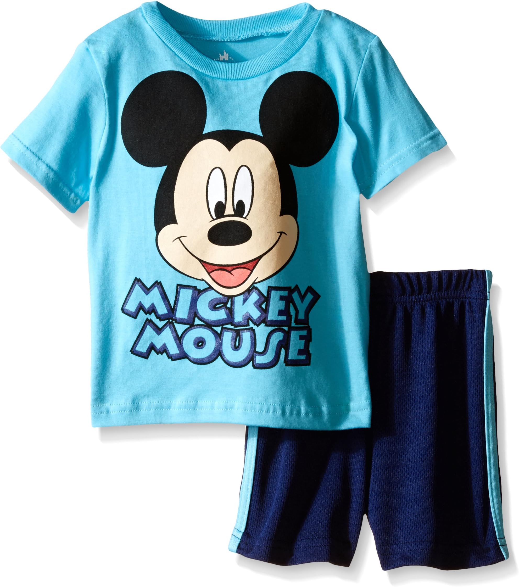 Disney Baby Boys' Mickey Mouse Mesh Short Set