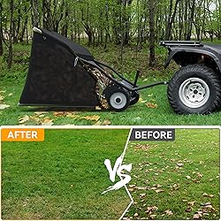 YINTATECH 48" Lawn Sweeper, Tow Behind Leaf