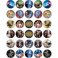 Amazon.com: My Smart Choice 30 Edible Galactic Space Themed ...