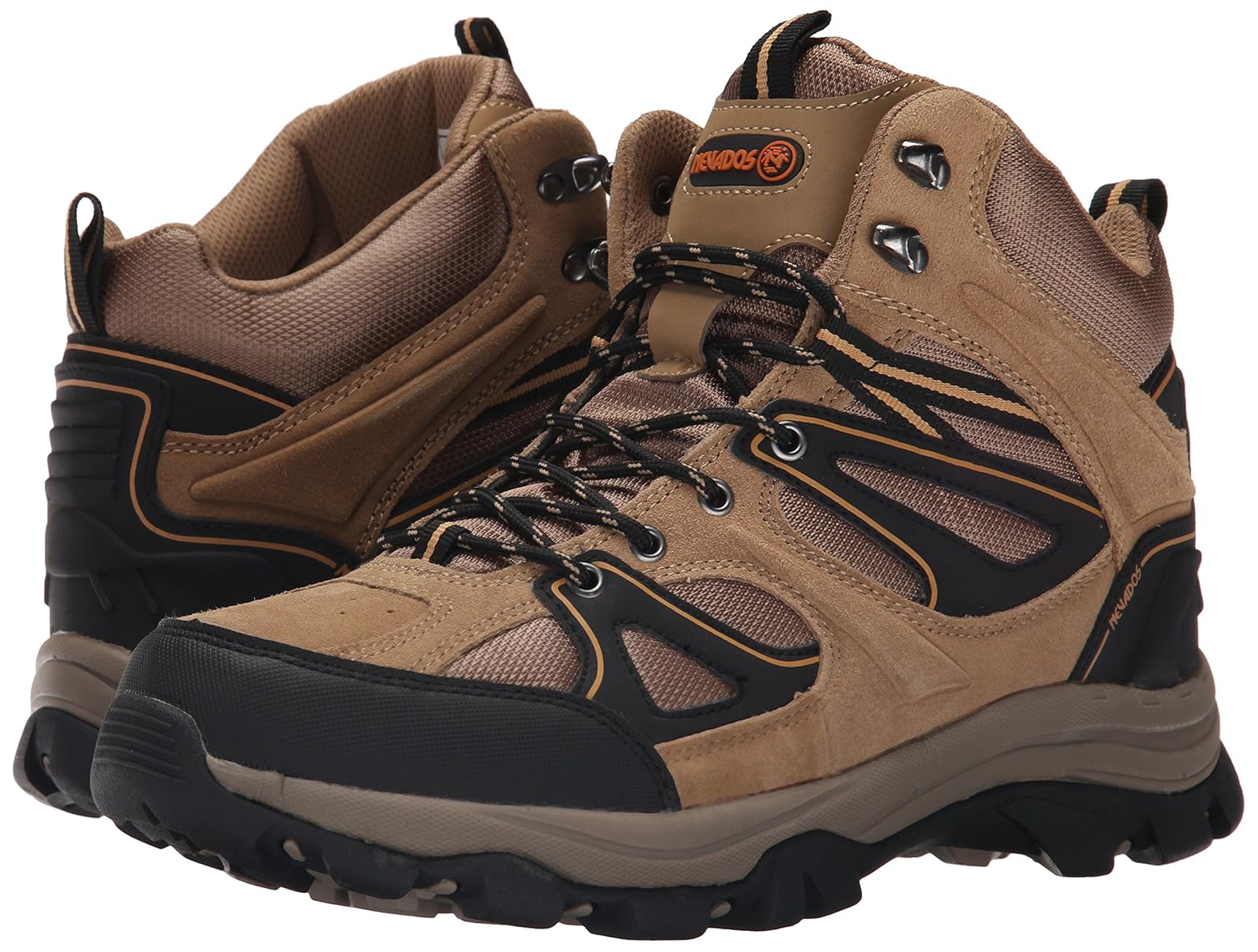 Nevados Men's Talus Hiking Boot Light Brown/Black 11 M US