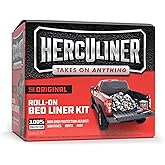 HERCULINER HCL1B8 Roll-on Bed Liner Kit,Black, 1 Gal.