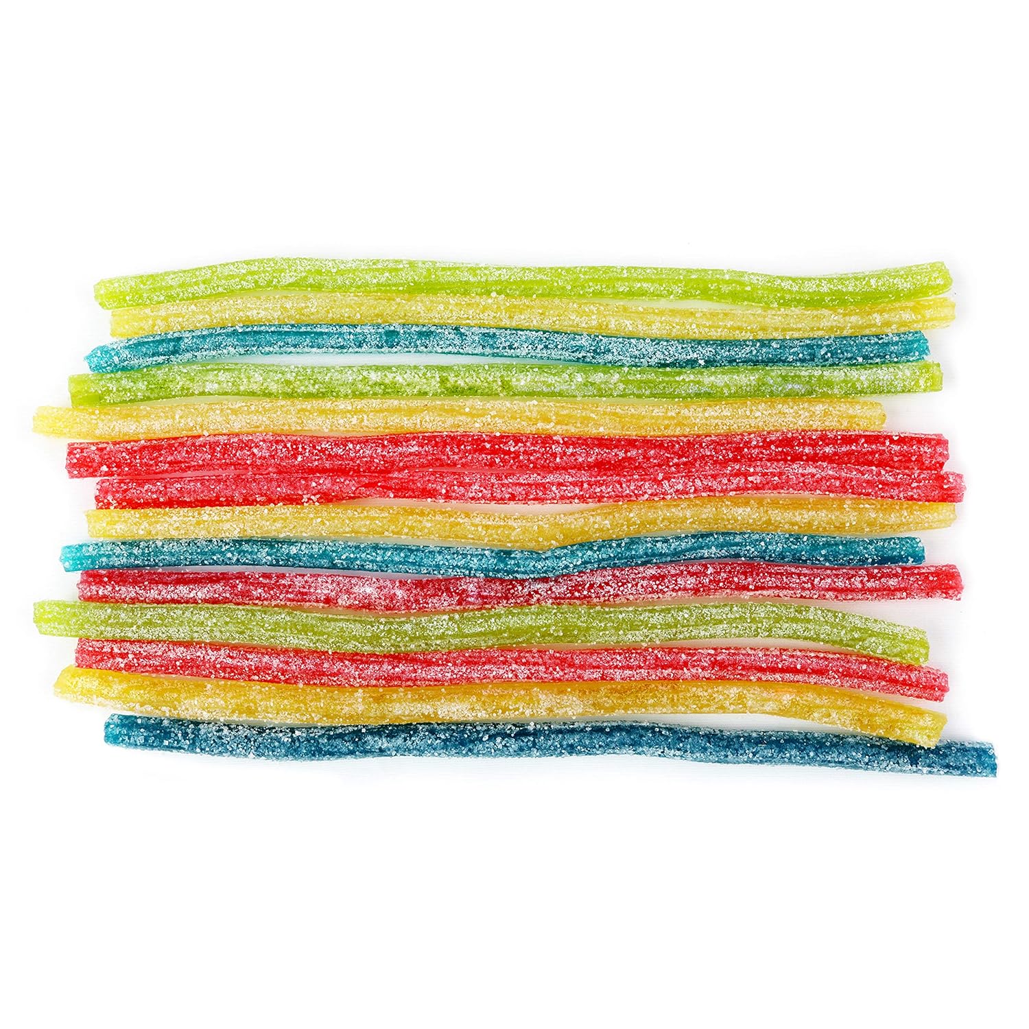 Sour Punch Straws, Rainbow Fruit Flavors, Chewy Sweet & Sour Candy, 2oz Tray (24 Pack) : Grocery & Gourmet Food