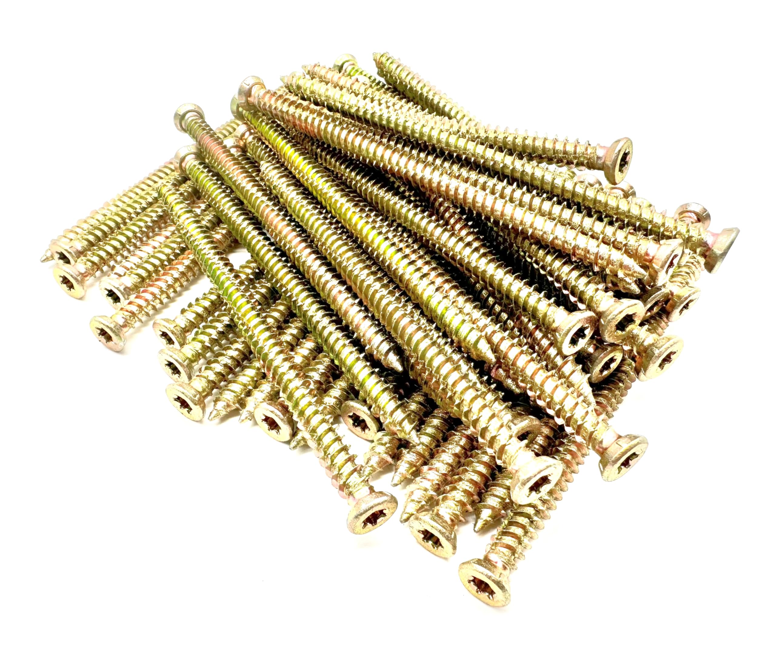 Concrete Screws (Pack of 20) Multi-Fix Countersunk 7.5mm TX Easy Drive (7.5 x 130mm) — image 1