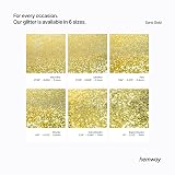 Hemway Glitter Shaker Sand Gold 130g Fine Craft Glitter view 3