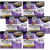 Hot Shot Bedbug and Flea Fogger with Nylar 3 Count-2 Ounce Cans, 6 Pack | Kills Bed Bugs, Fleas, Lice &amp; Ticks, Inhibits Flea Reinfestation up to 7 Months, Use Indoors, Treats 2,000 Cu. Ft.