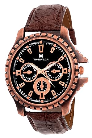 Timewear Analog Black Dial Mens Watch - T4-147BDCTG