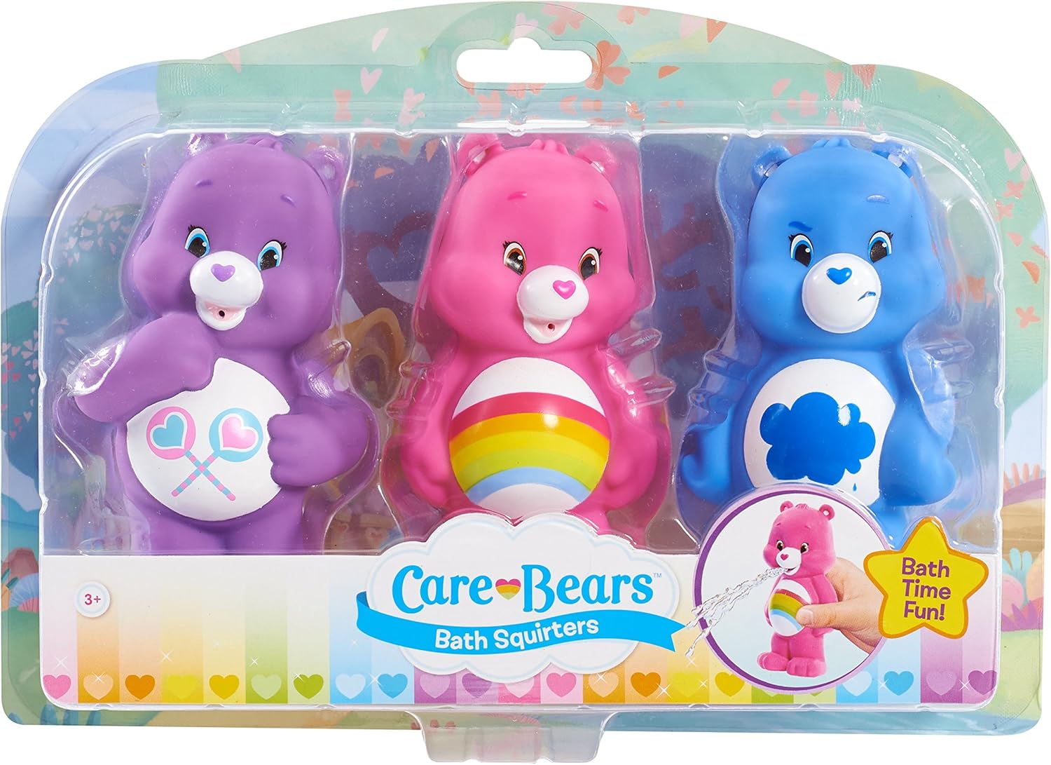 Just Play Care Bears Bath Squirters Toy (3 Pack)