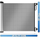 perma child safety 1.4 m white retractable gate
