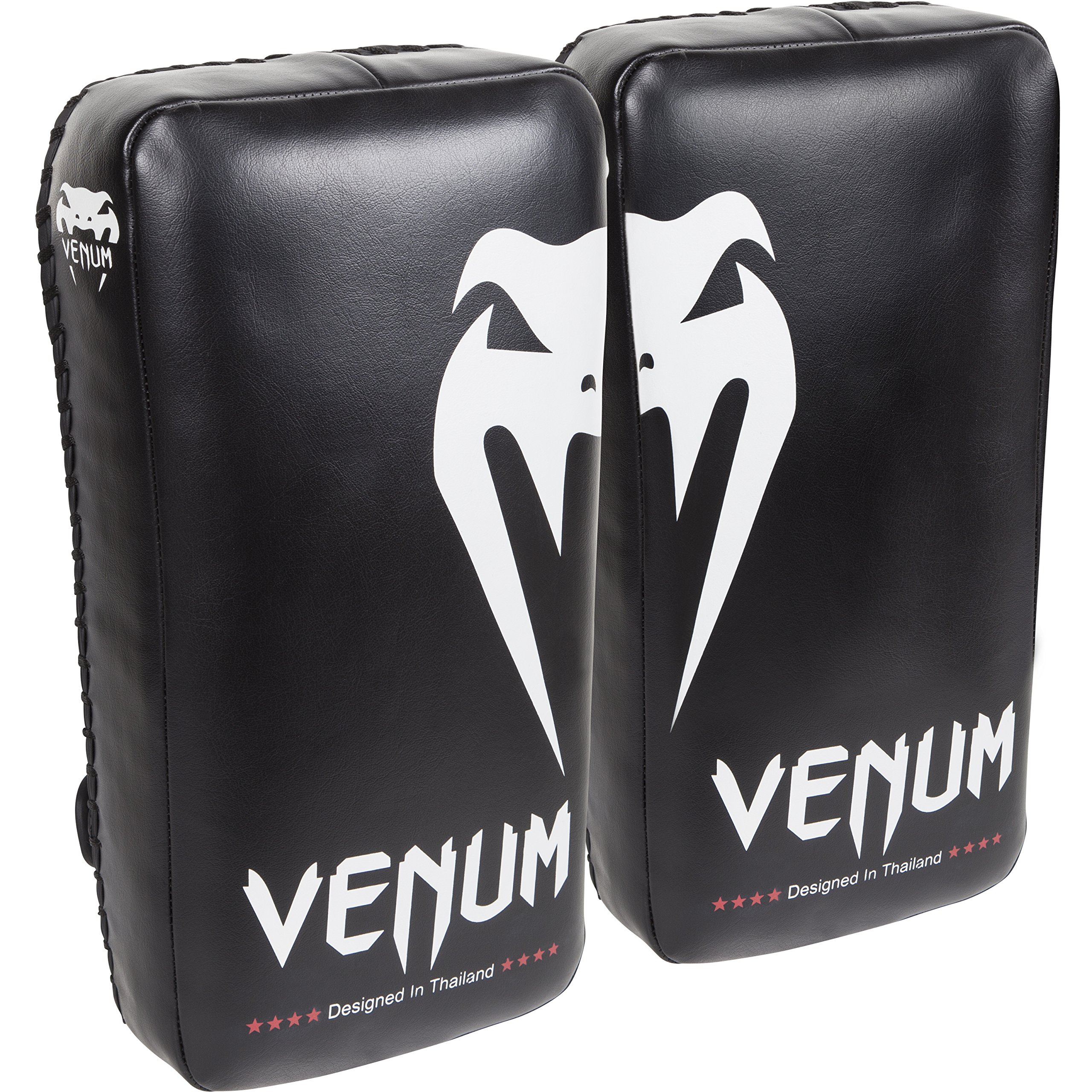 Venum, Giant Kick Pads, Unisex Adult, One Size, Black/Ice