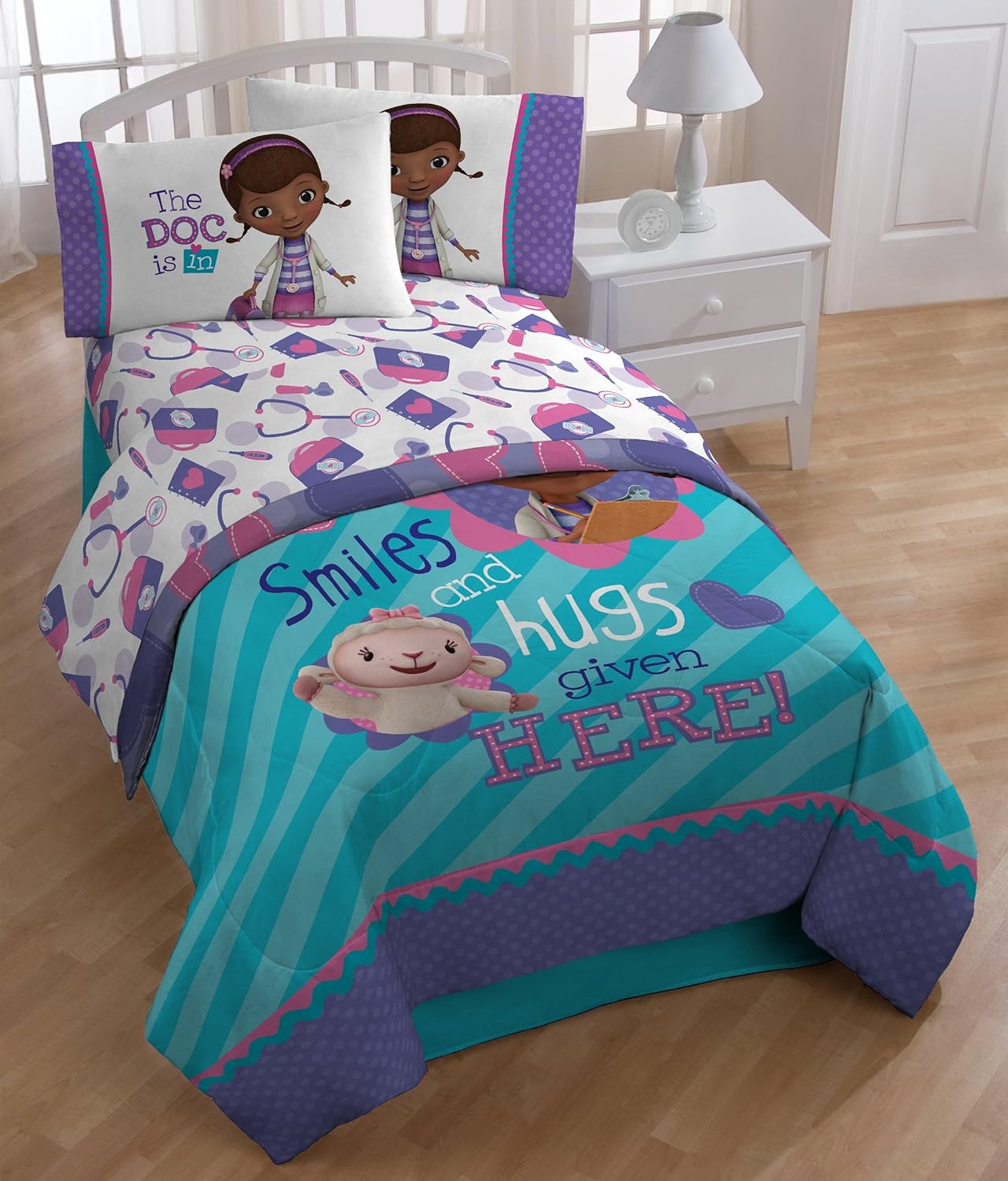 doc mcstuffins full size comforter set