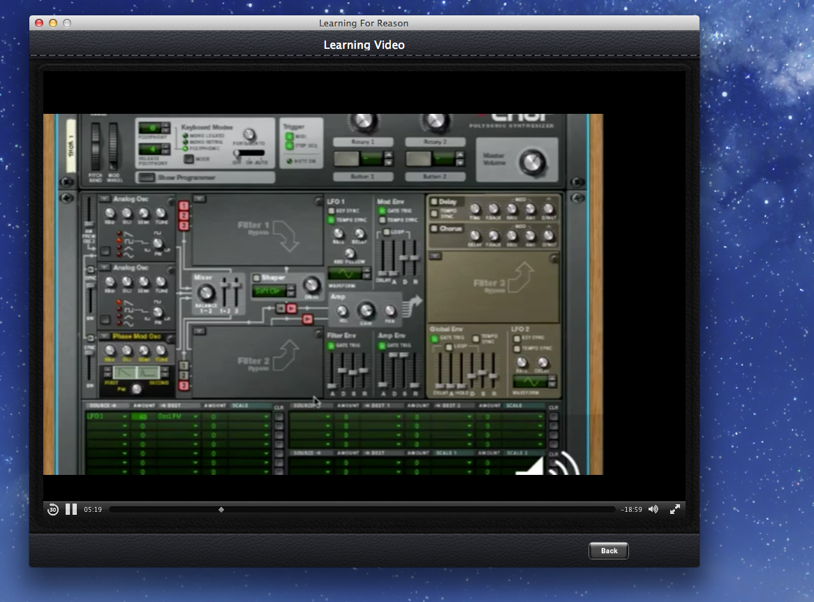 Learning Propellerhead Reason [Download] - Thumbnail 4