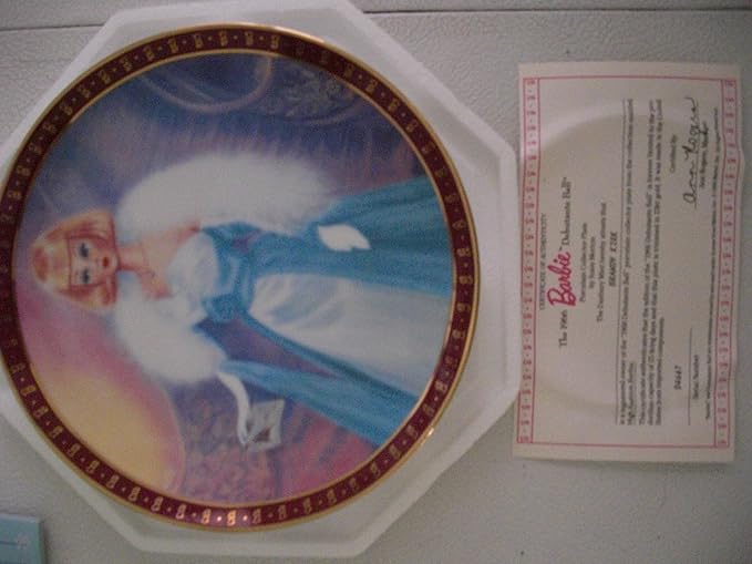 barbie collector plates value