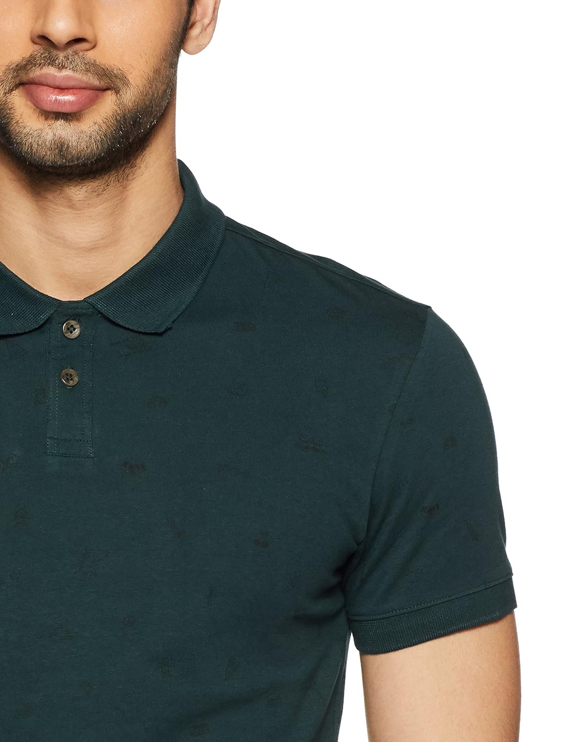 levi's men's floral regular fit polo