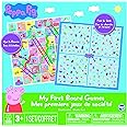 Peppa Pig 2 in 1 Board Game, 2-4 Players, Ages 3+