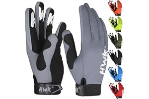 HWK Motorcycle Gloves for Men & Women Motocross Riding Driving Tactical Cycling Biker Moto Racing All-Purpose Gloves
